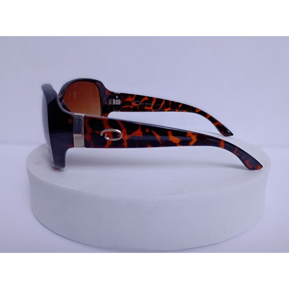 O by OSCAR de la Renta 1206 Womens Tortoise Butterfly Style Sunglasses - Picture 2 of 15